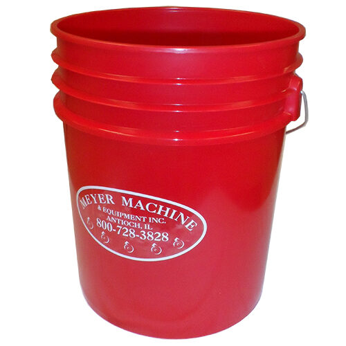 VAC302 - 5-Gallon Bucket, Red.